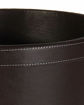 Picture of OSCO BROWN LEATHER ROUND BIN